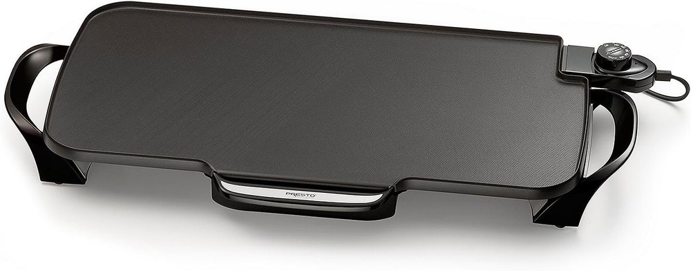 Durable 22-Inch Nonstick Ceramic Griddle - Precision Temperature Control Feature