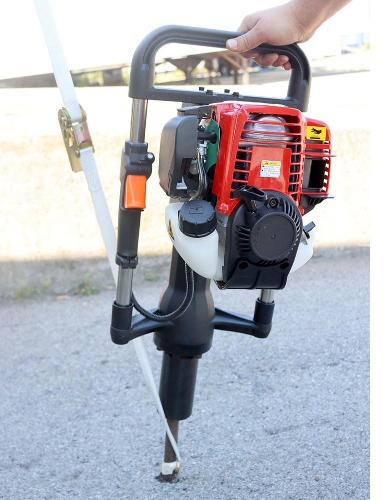 TentandTable PD1004-C Post Driver 2.5 in Stakes Gas Powered 4 Cycle Engine