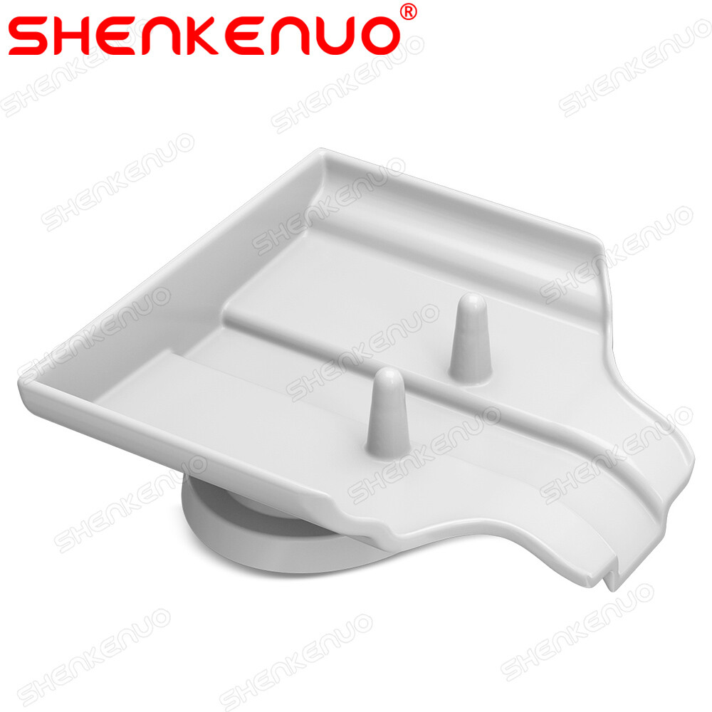 Bathroom Soap Holder White Drain Sponge Dish Storage Plastic Material