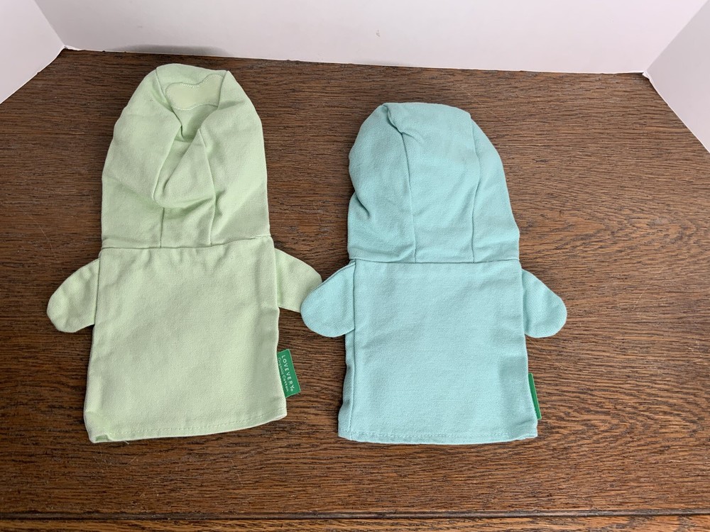Lovevery Puppets Emotions Interchangeable Organic Replacement Hand Puppet Set