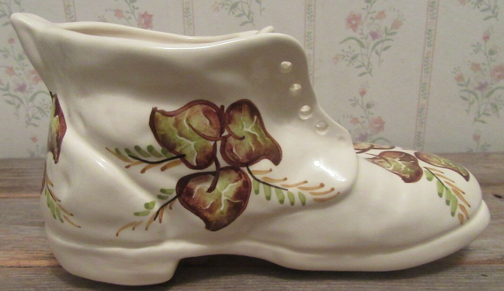 Babbacombe Pottery Shoe Planter - made in Torquay Devon