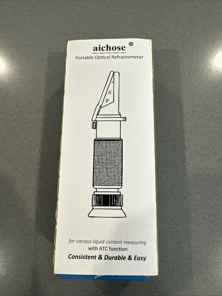 Aichose Portable Optical Refractometer NEW OPEN BOX