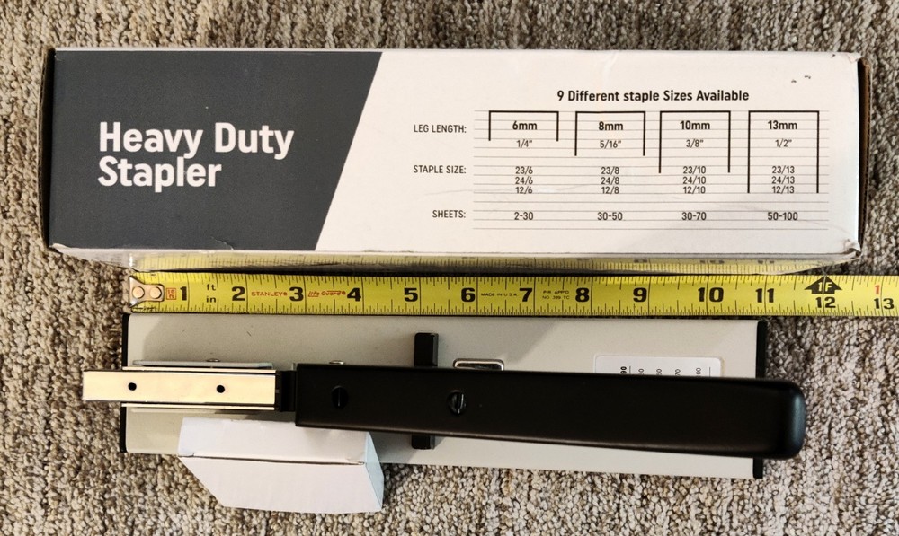 OPEN BOX - Mr. Pen Heavy Duty Stapler, Fully Functioning FREE SHIP