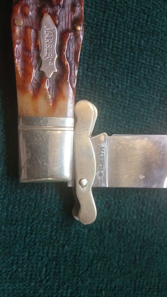 LARGE MARBLES HUNTER KNIFE