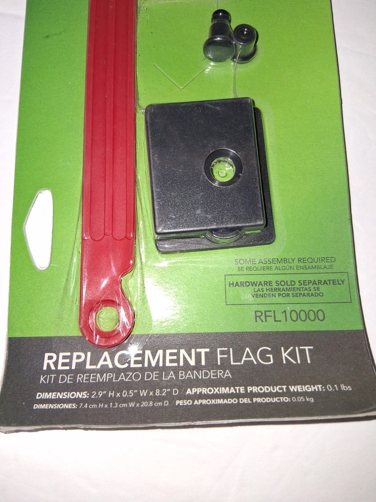 Gibraltar Mailbox Replacement Flag Kit Red Plastic RFL 10000
