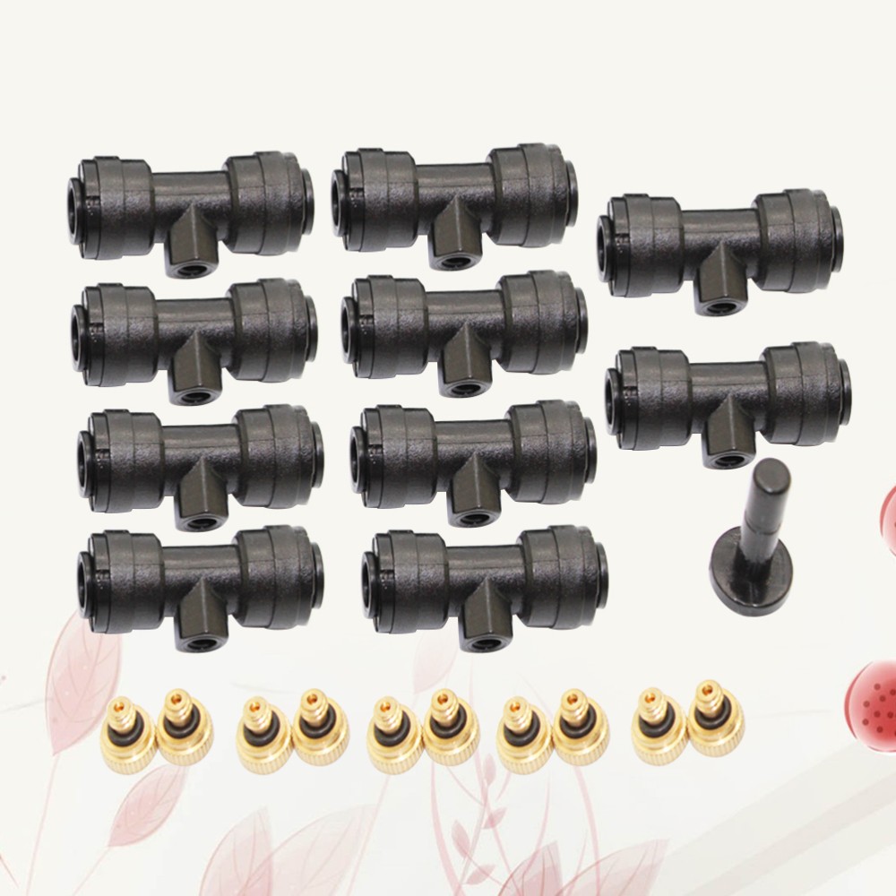 21 Pcs Misting Sprayer Nozzles Irrigation Atomizing Capillary Tool