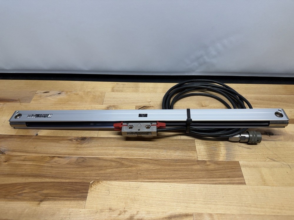 ACU-RITE SENC 150 12" Linear Encoder Scale 1µm w/ Reader Tested 585-271-12 HiRes