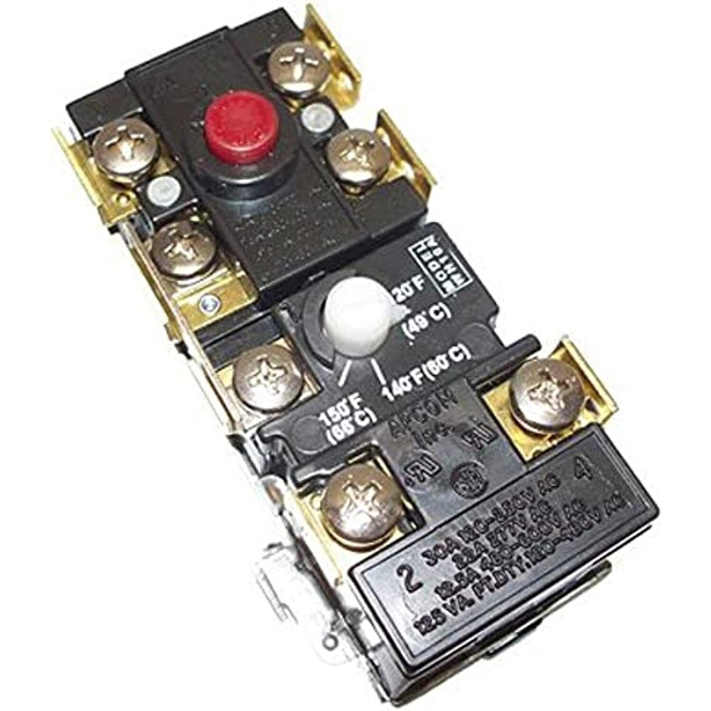 Reliance 9001954-045 Upper Electric Thermostat with ECO, Pack of 1, Black