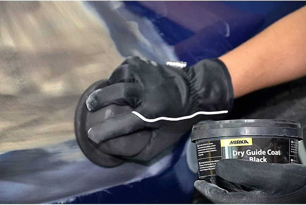 Dry Guide Coat Black with Applicator 100G for Light Colour Surfaces