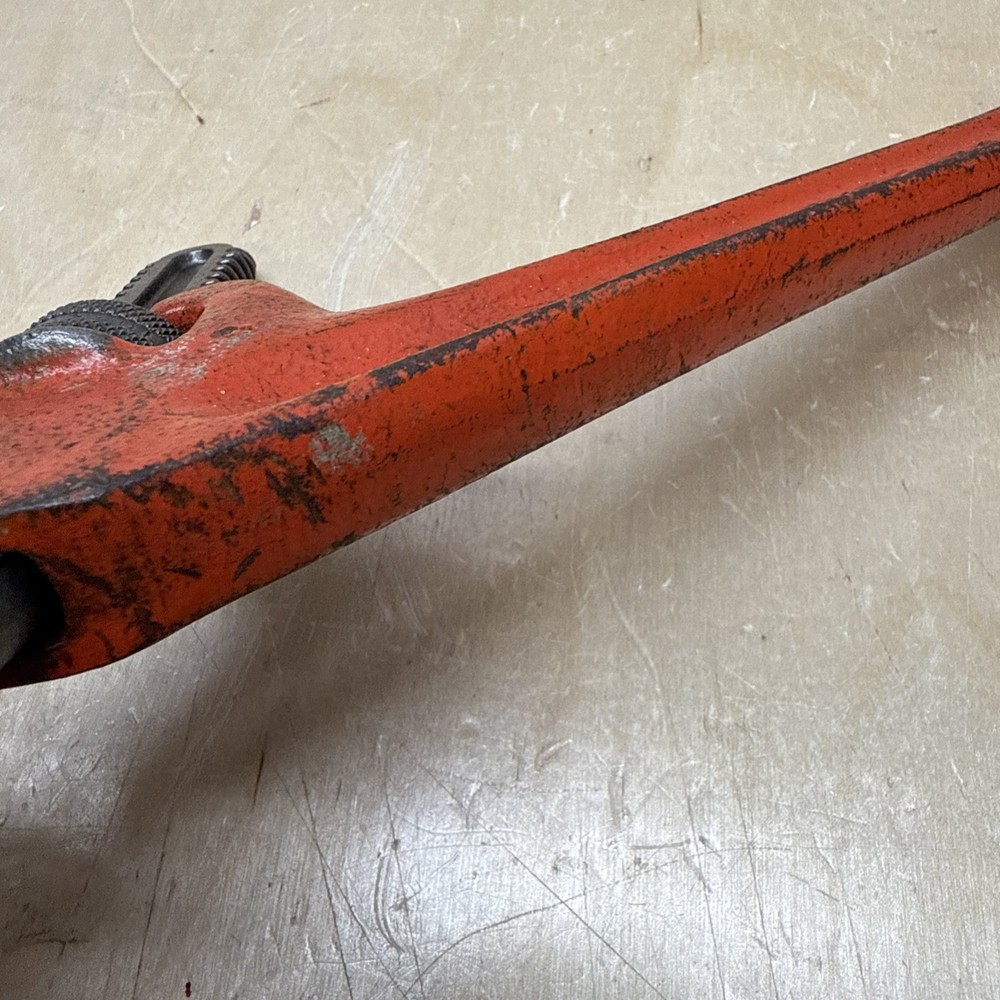 RIDGID E-110 Offset Smooth Hex Jaw Pipe Wrench The Ridge Tool Co. Made In USA