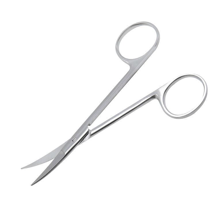 4.5" Economy Iris Scissors, Curved