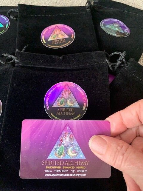 Harmonic Body Code with Tesla Purple Energy & Terahertz Frequency Cards