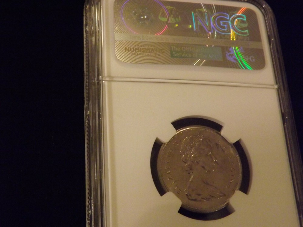 1974 25C CANADA NGC MS 65