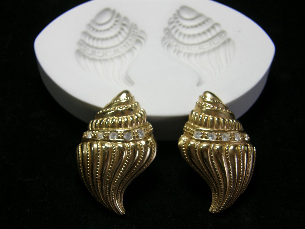 Seashells Polymer Clay Mold 2 in 1 Mold (MD1164)