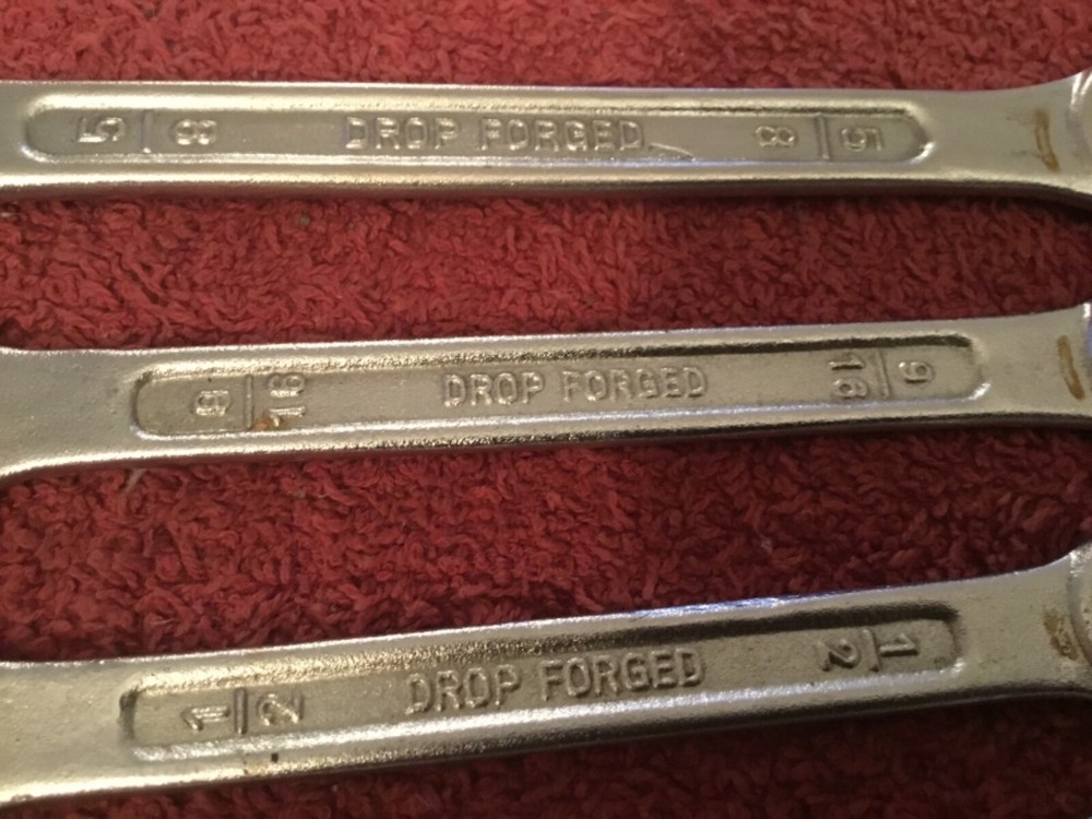 (5) Drop Forged Combanation wrenches