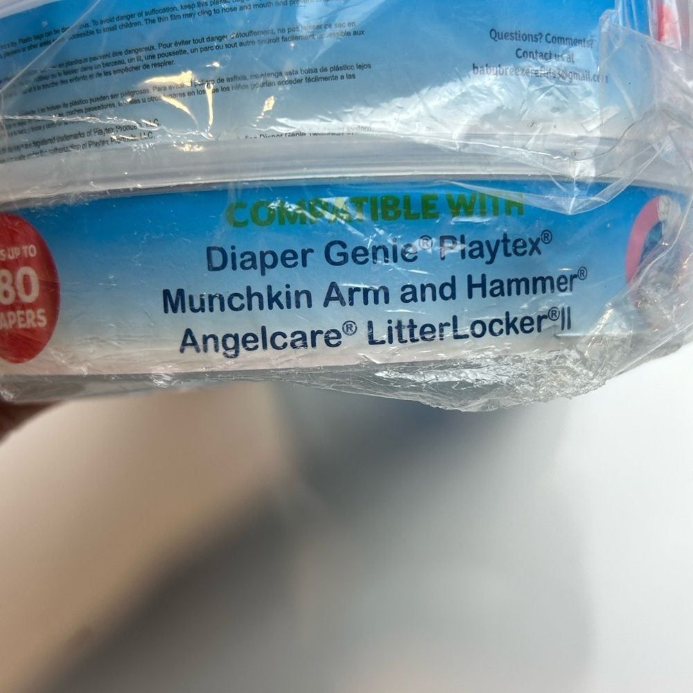 Baby Breeze Diaper Pail Refills 4 pack