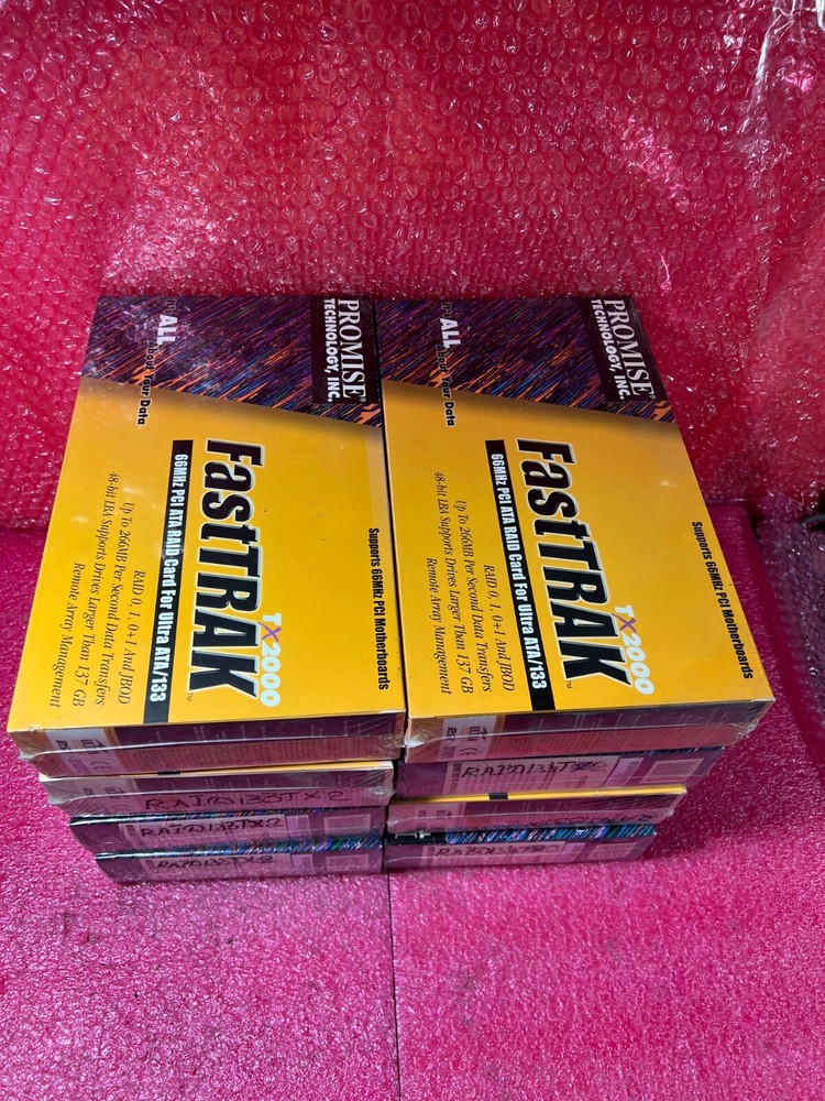 1 Pc Promise FastTrak TX2000 PCI IDE Raid Controller Card NEW