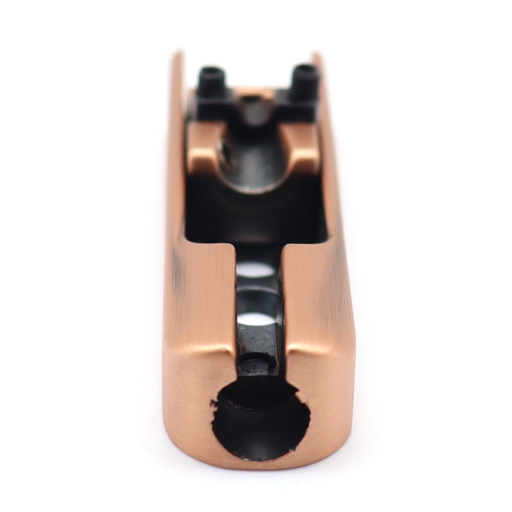 6-String Bass Bridge Individual Bridge Tailpiece Single String Bridge Red Copper