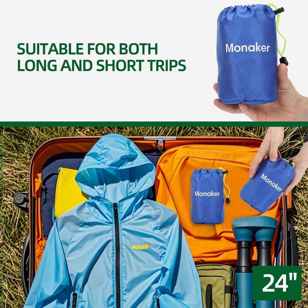 Ultralight 20L Foldable Backpack, Multi-Pocket Design, Compact to Palm-Sized,...