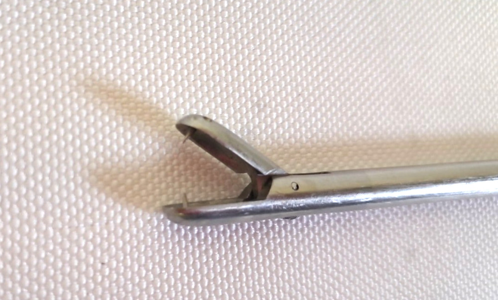 V. Mueller LA 1375 Laparoscopic Spring Handle Grasping Forceps