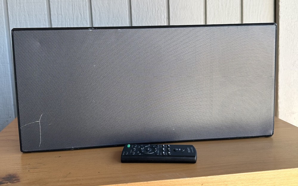 Sony CMT-X5CD CD Player/Bluetooth Wireless Personal Audio System CD NOT WORKING