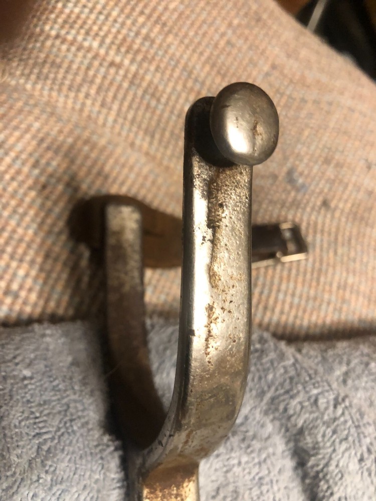 Western cowboy spurs used
