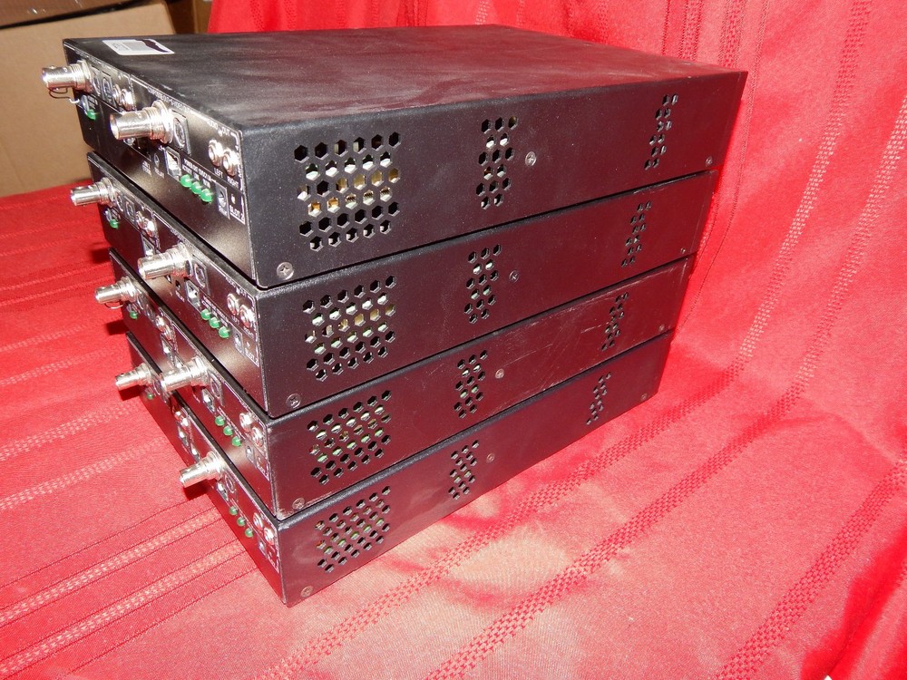 Lot of 4 VBrick 9140-6200-0002 6000 Series ENCODER / DECODER MPEG-2