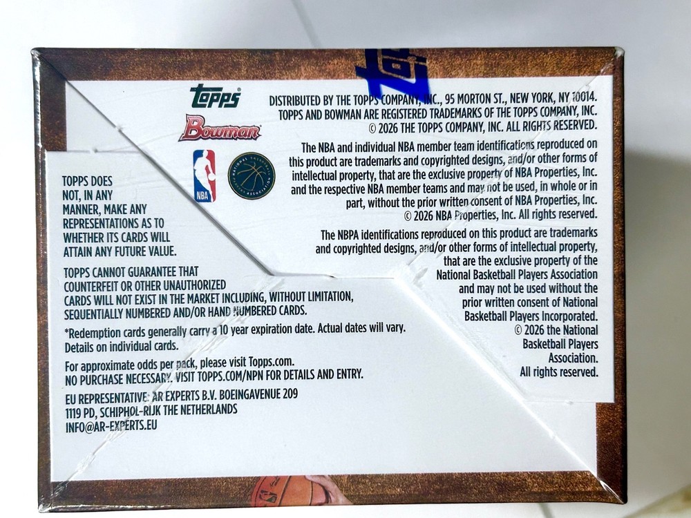 2025-26 Bowman Basketball VALUE - BLASTER BOX
