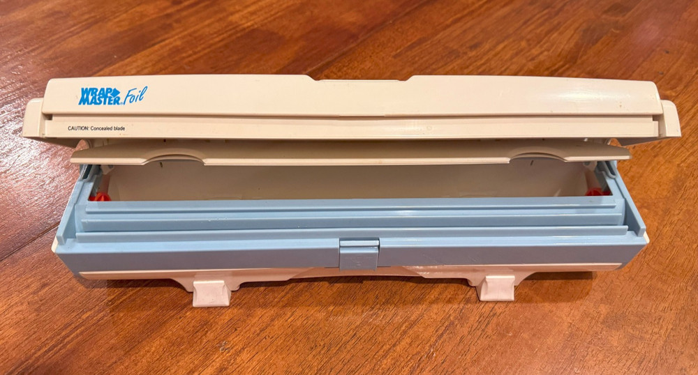 Wrapmaster Foil Wrap Dispenser Model 1500 White Concealed Blade Tested