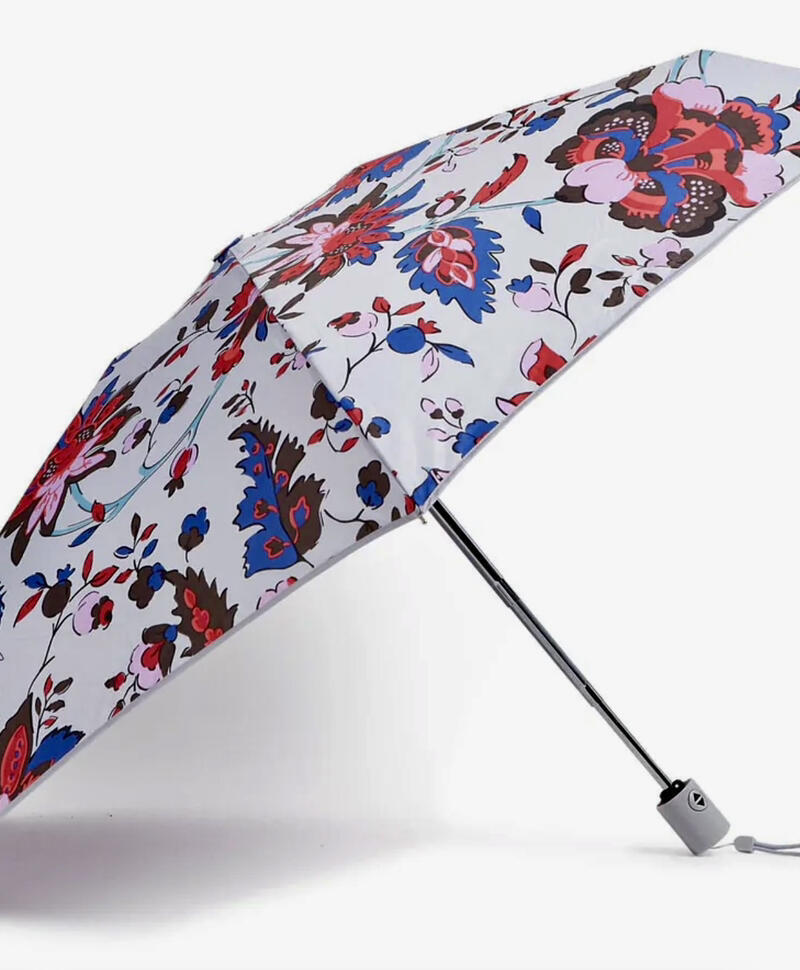 Vera Bradley  Automatic Mini Umbrella  Vineyard Floral  NEW