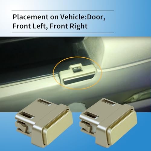 Pack Arm Rest Latch - Door Compartment Release Button Compatible 2