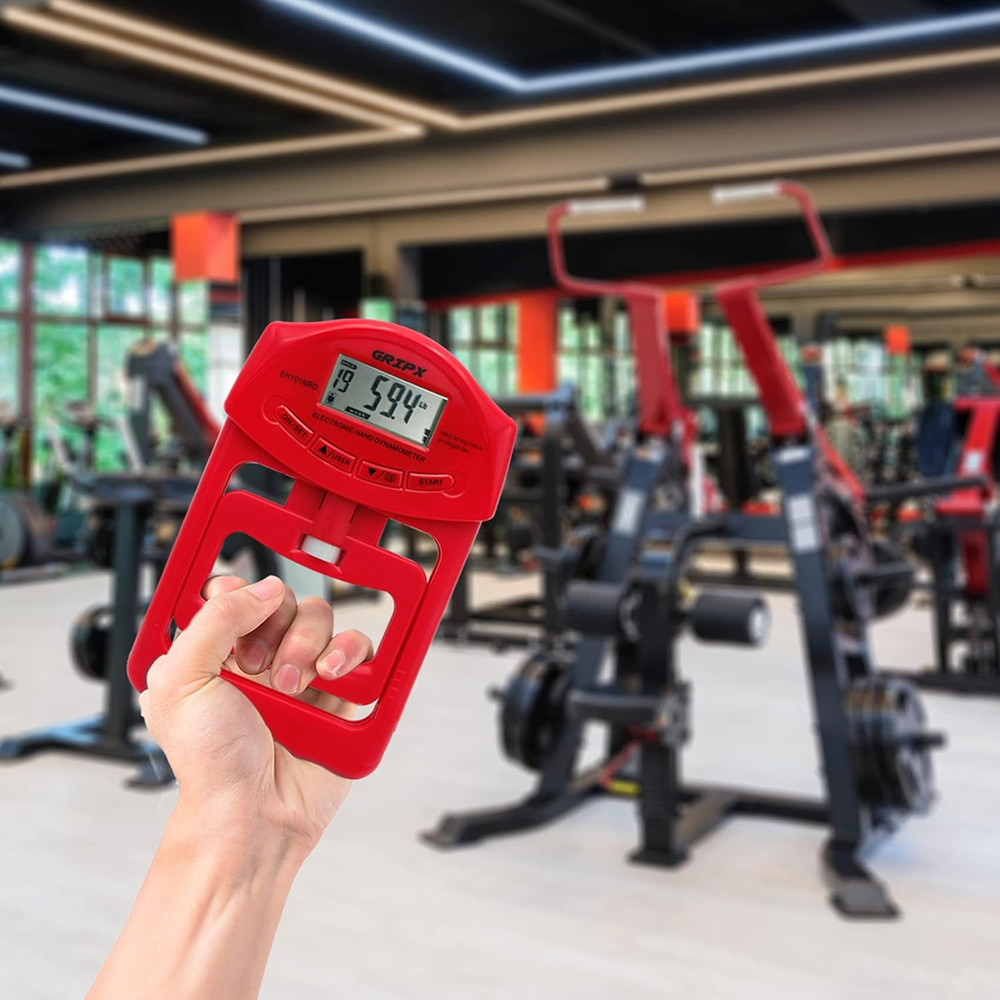 Digital Hand Dynamometer Grip Strength Measurement Meter Auto Capturing Electron