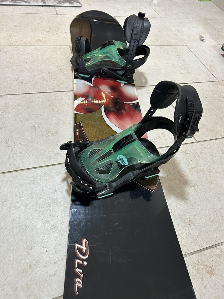 rossignol one 5ifty diva snowboard / Now Binding Boot Binders