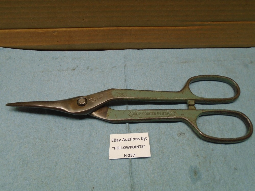 Craftsman USA No. 4546-12 Tin Snips Aviation Shears H257