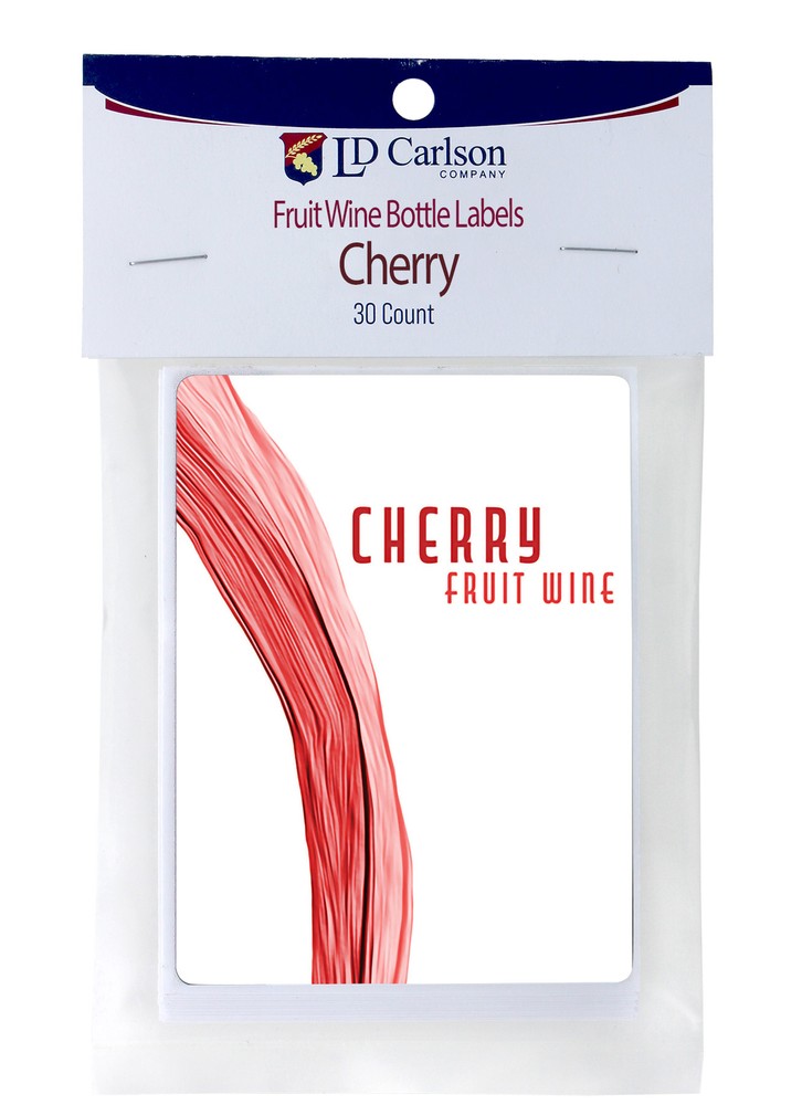 Cherry Fruit wine Labels 30/Pack Fruit Labels Collection