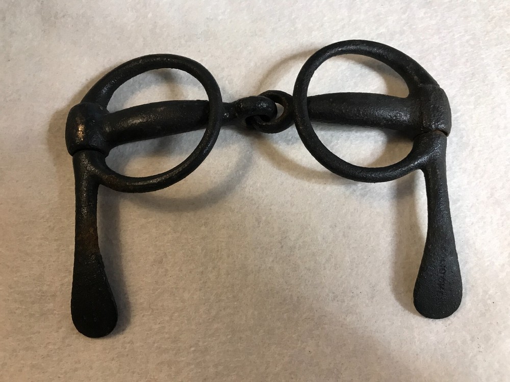 Vintage 1950s Era Solid Cheek Horse Bit
