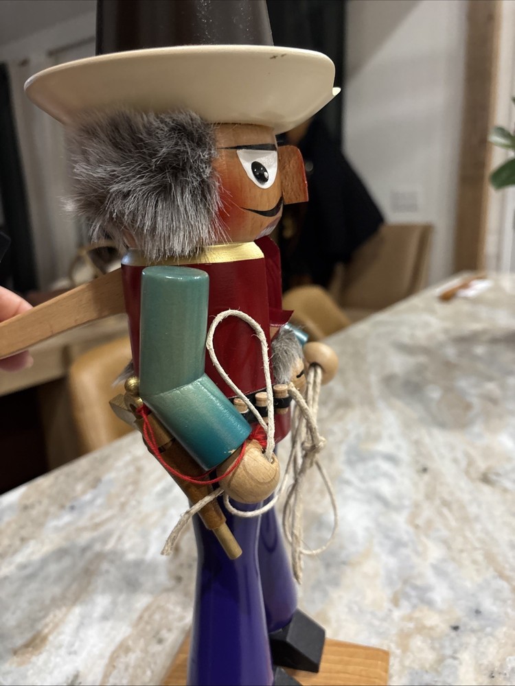 Steinbach Vintage Cowboy Nutcracker Original Volkskunst Germany