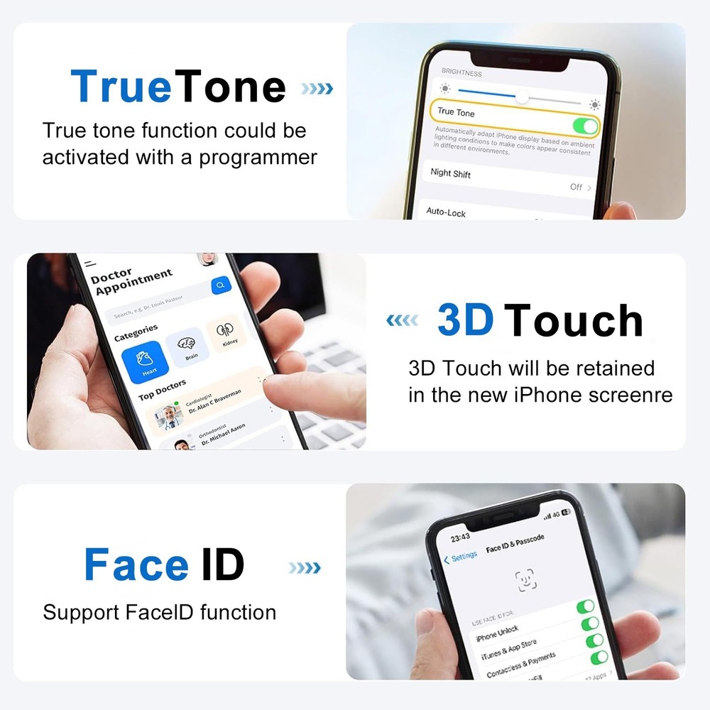 NEW For iPhone 15 Pro Max LCD Screen Replacement Incell Display Touch + Tools