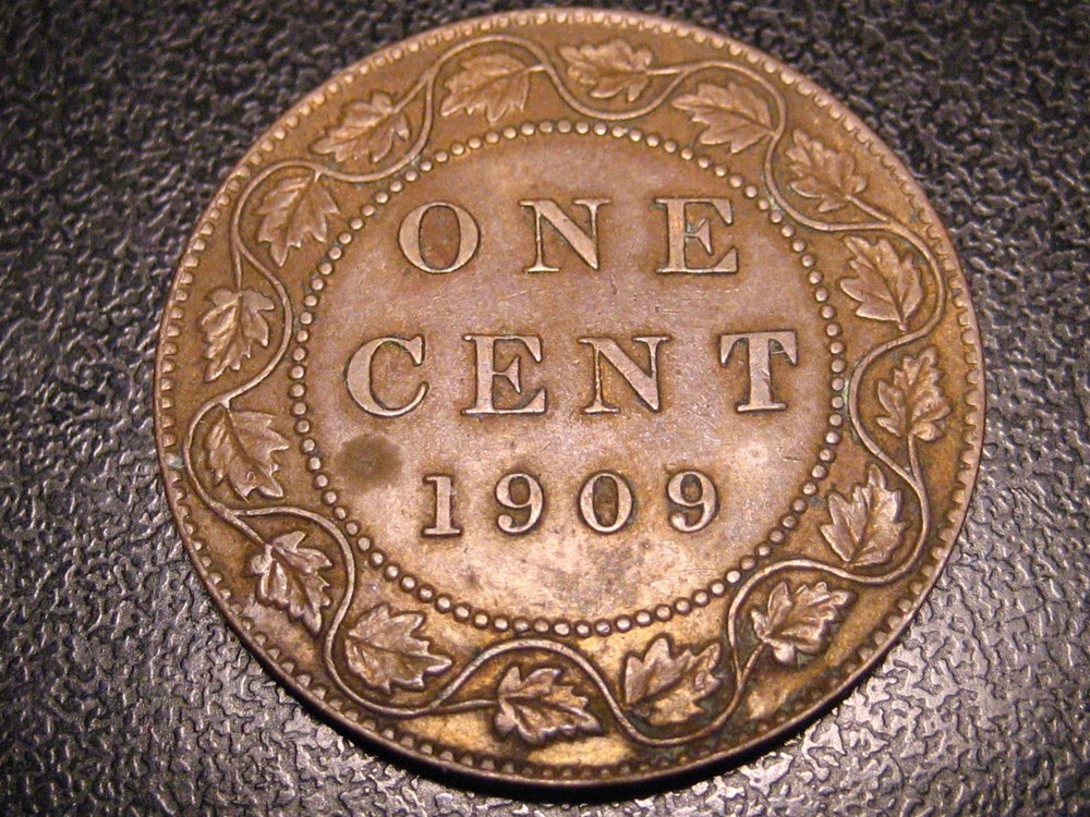 1909 Canadian Large Cent #2