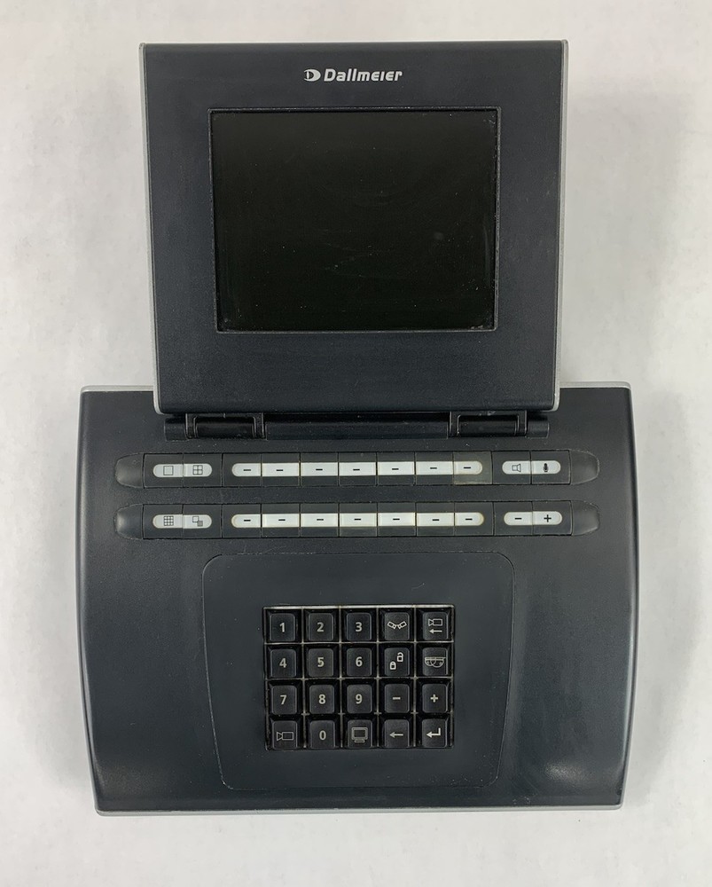 Dallmeier VMC-1 Video Management Screen And Keyboard - Untested