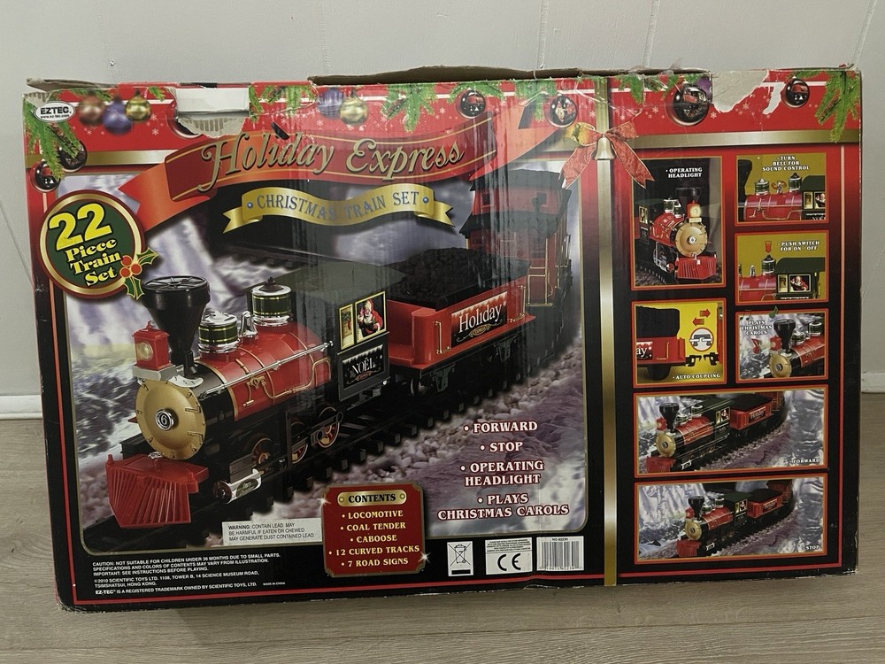 Train Set Holiday Express Vintage Train Set