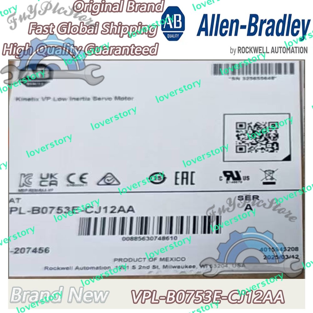 VPL-B0753E-CJ12AA Brand New AB Servo Motor VPL Series In Stock