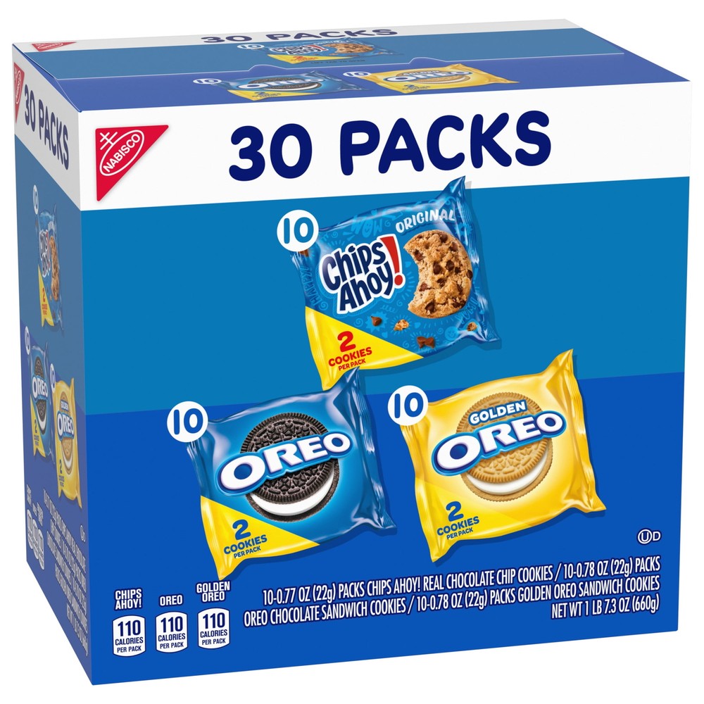 Cookies Variety Pack , 30 Pack