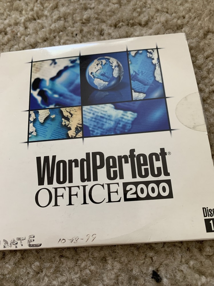 Corel WordPerfect Office 2000 Standard Edition See Pics