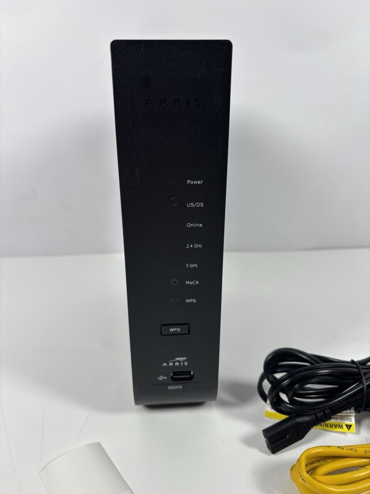 ARRIS ‎SBG7600AC2-RB Cable Modem Plus - Black