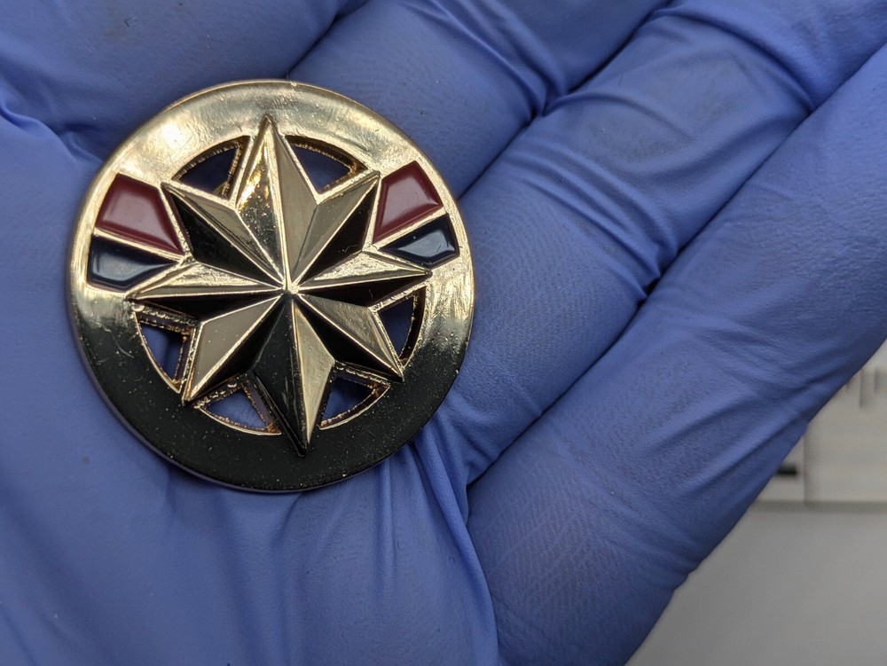 Captain Marvel Shield Lapel Pin