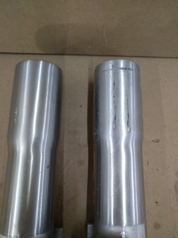2000-2006 Harley-Davidson Softail Heritage Fat Boy Fork Lower Sliders READ