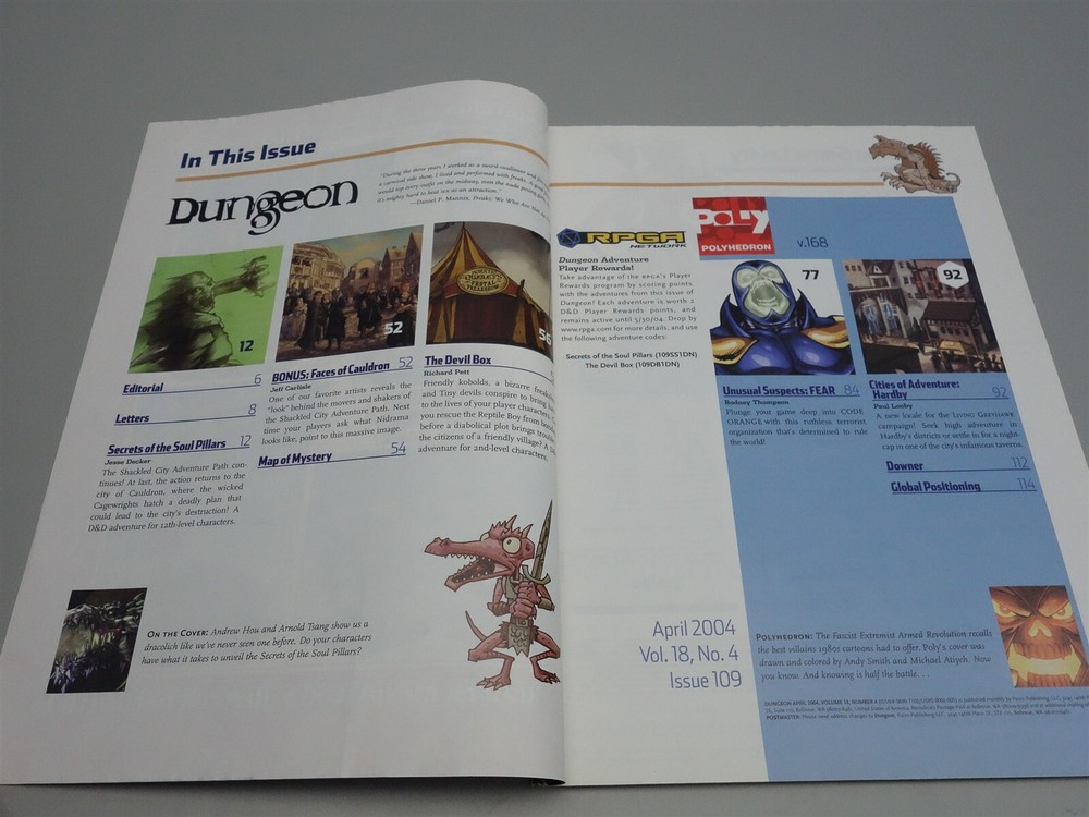 Dungeon Magazine: Issue # 109 (TSR)