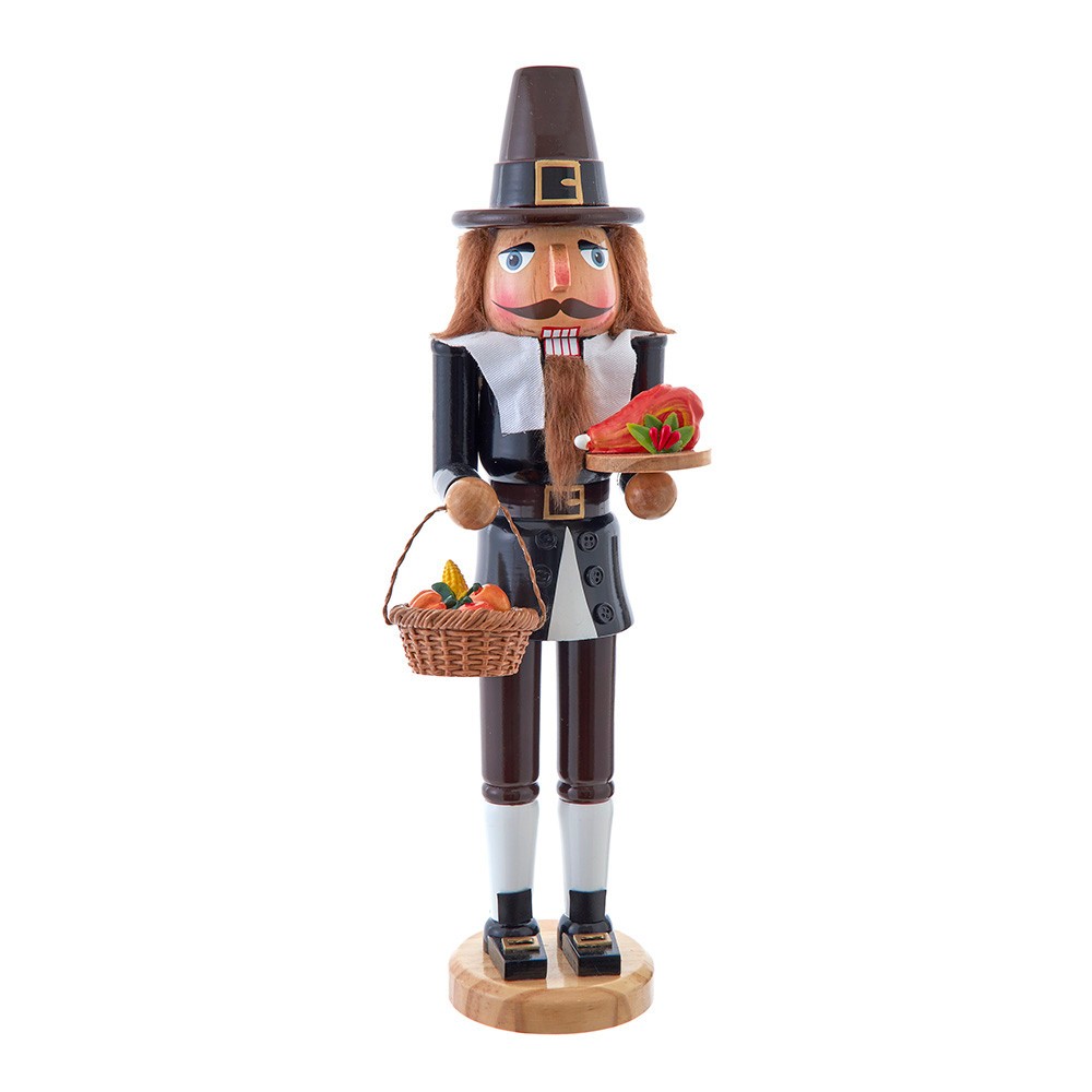 Kurt Adler TH0420 15" Pilgrim Nutcracker