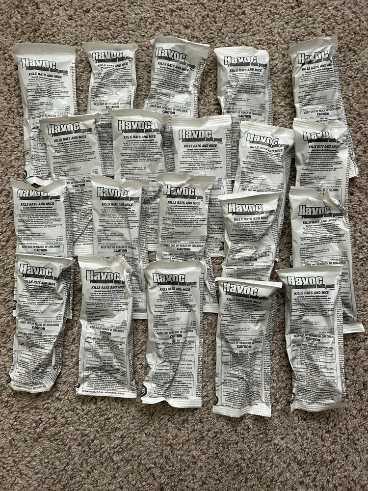 one bite Havoc bait packs (20)